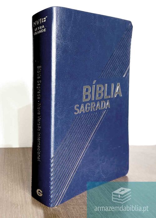 Biblia Sagrada (NVI) Luxo - Azul
