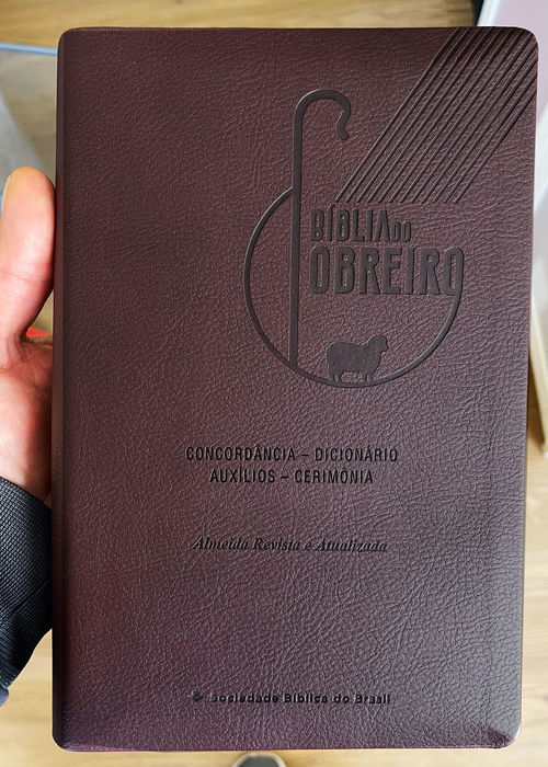 Biblia do Obreiro (ARA) Capa Castanho