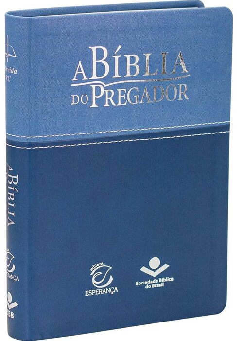 Biblia do Pregador (ARC) Pequena - Azul