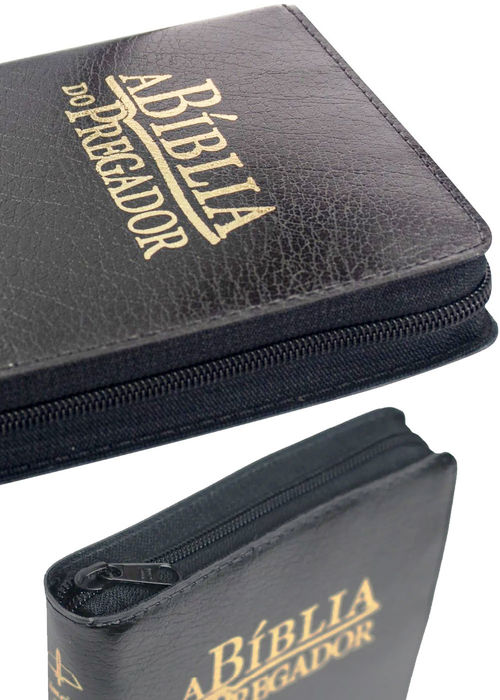 Biblia do Pregador (ARC)  Preta c/ Fecho - Pequena