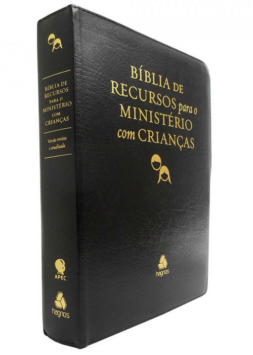 Biblia de Recursos para Ministério com Crianças (ARA) Preta