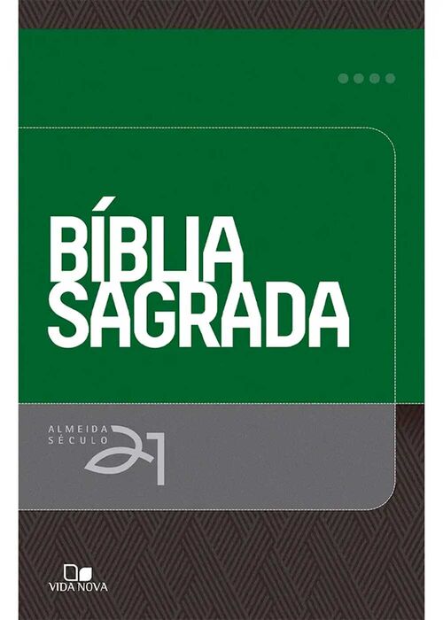 Biblia Sagrada Almeida Século 21 - Brochura c/ referencias cruzadas