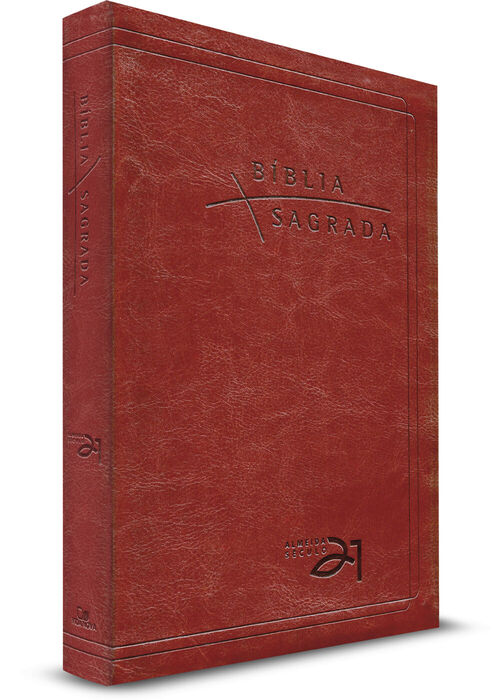 Biblia Sagrada Almeida Século 21 Castanho c/ Refs. Cruzadas