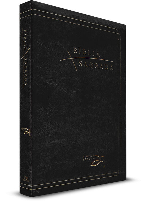 Biblia Sagrada Almeida Século 21 Preta c/ Refs. Cruzadas