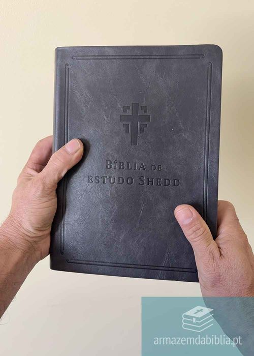Biblia de Estudo Shedd (A21) Capa PU Chumbo