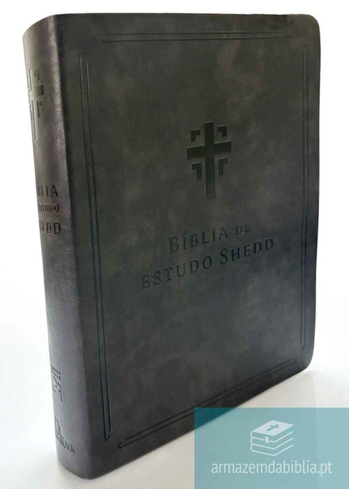 Biblia de Estudo Shedd (A21) Capa PU Chumbo