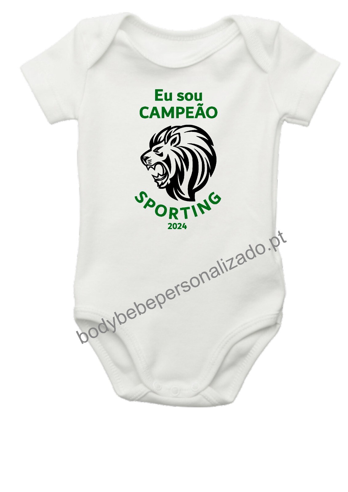 Body eu sou campeao - body sporting bebé