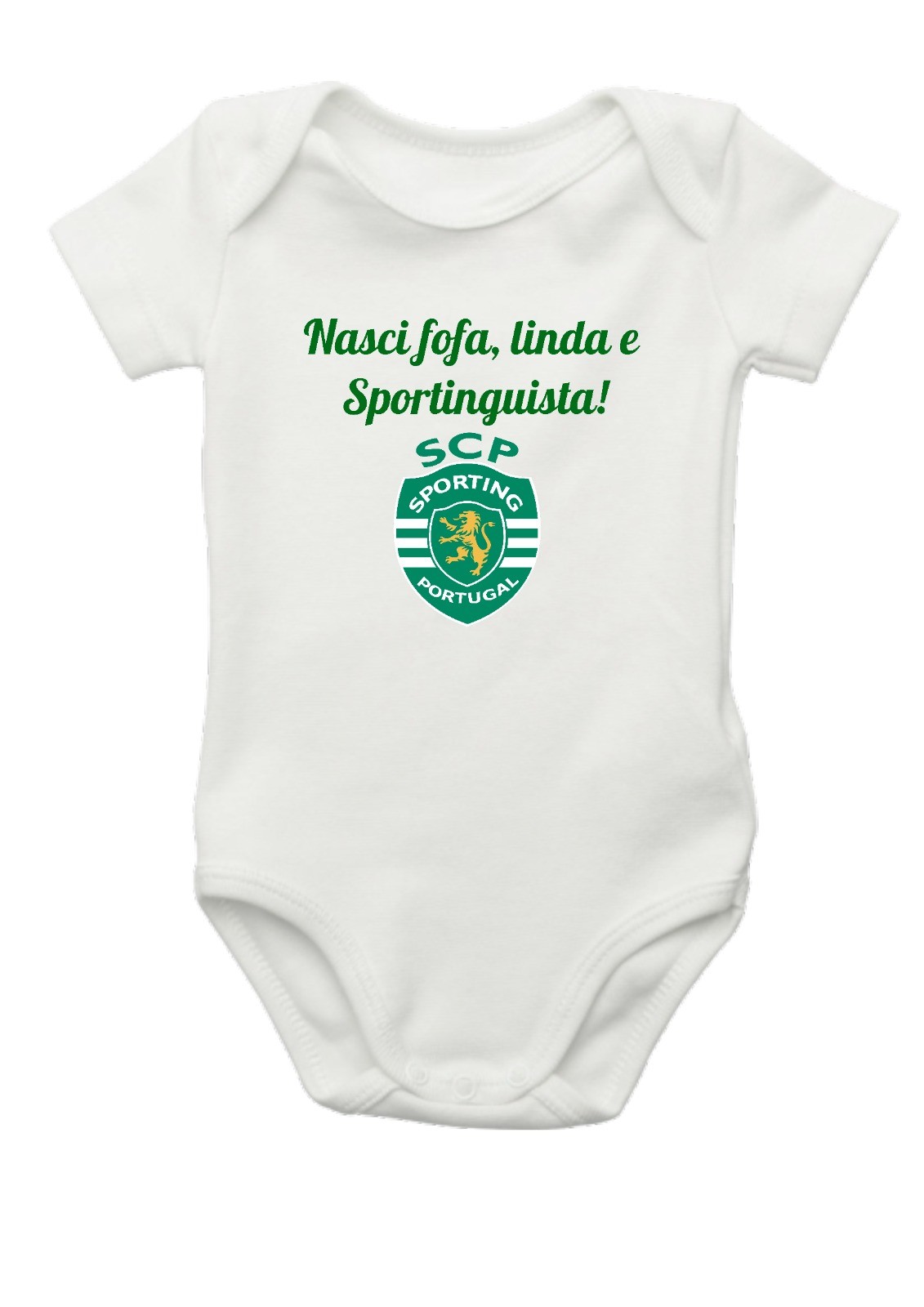 Body fofa e sportinguista - body sporting bebé