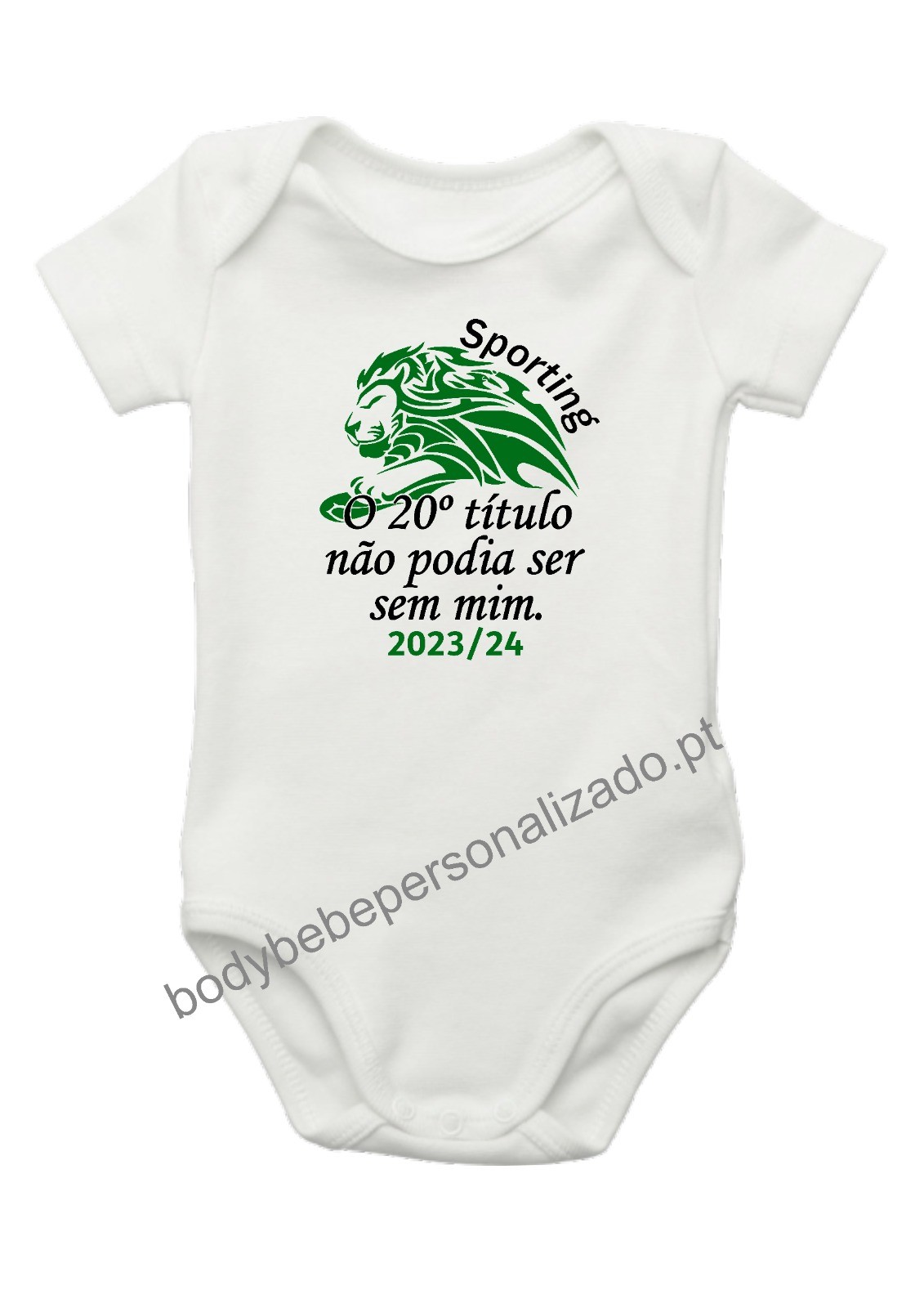 Body sporting campeao - body sporting bebé