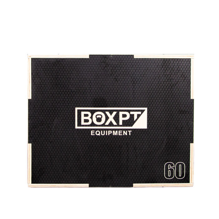 Black Wooden Plyo Box