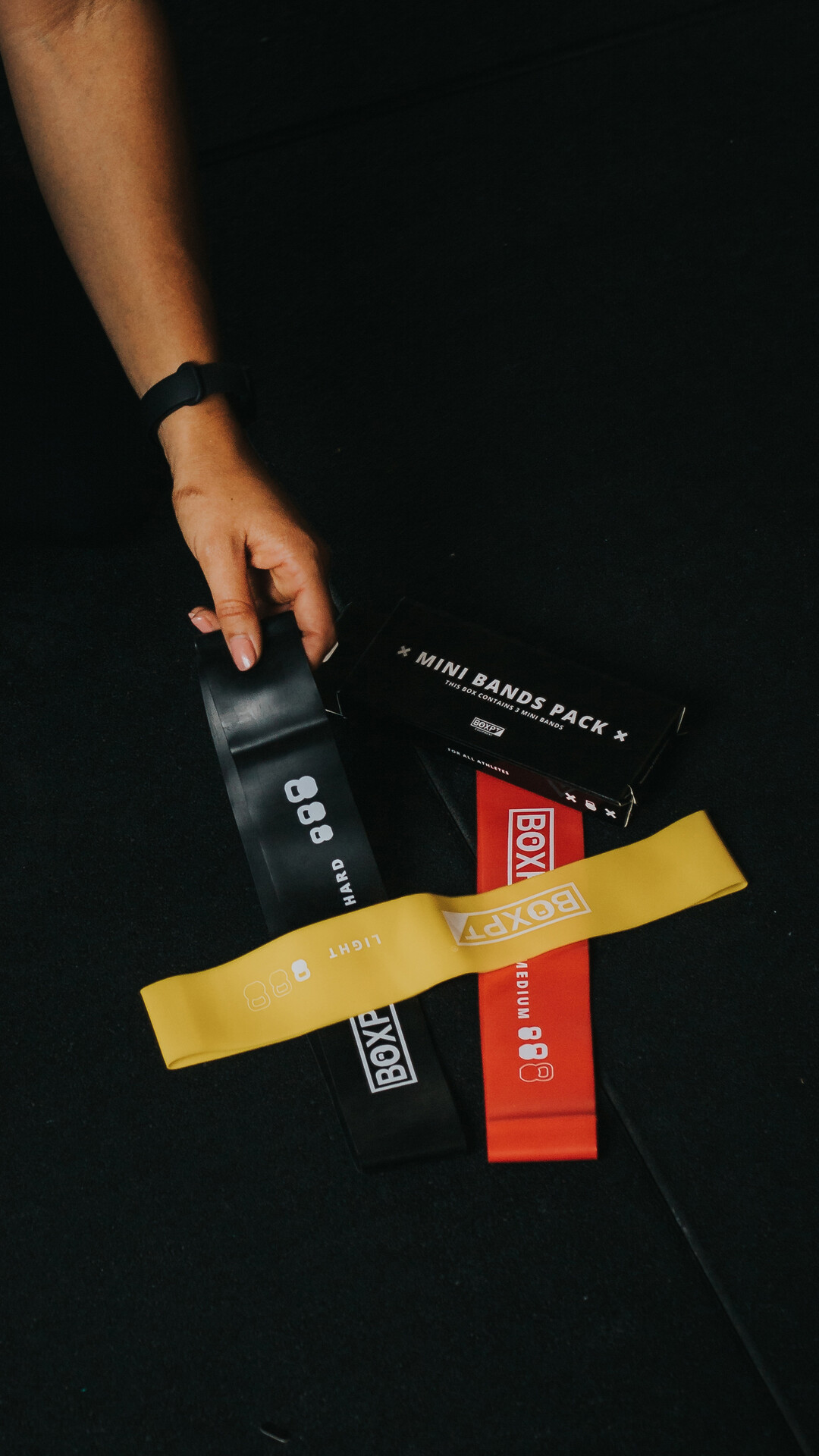 BOXPT Mini Bands Pack of 3