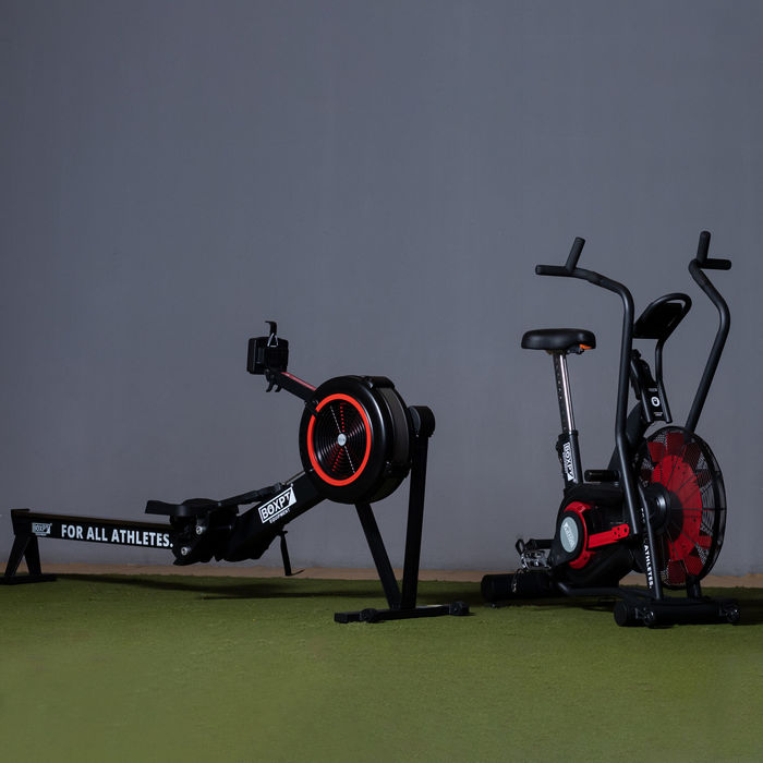 BOXPT Pack Rower + Air Bike