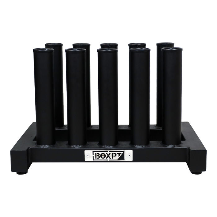 Rangement vertical pour barres olympiques