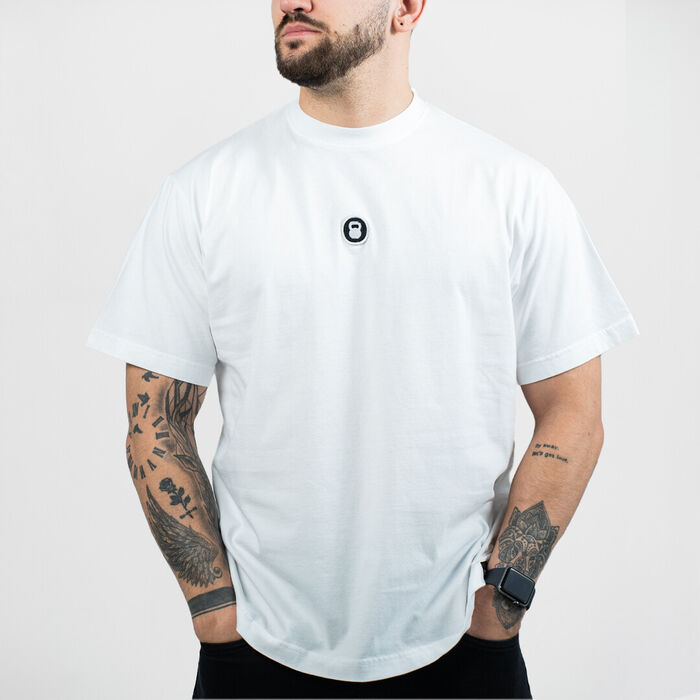 T-shirt Patch Kettlebell