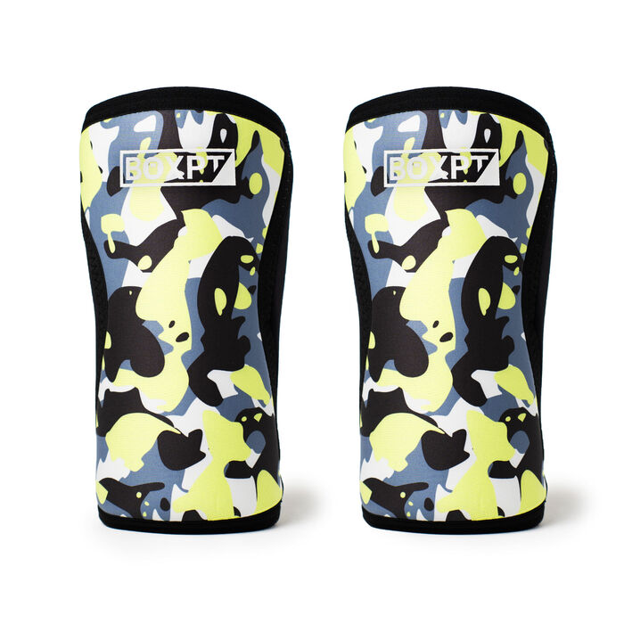 Knee Sleeves 7mm Yellow Camo