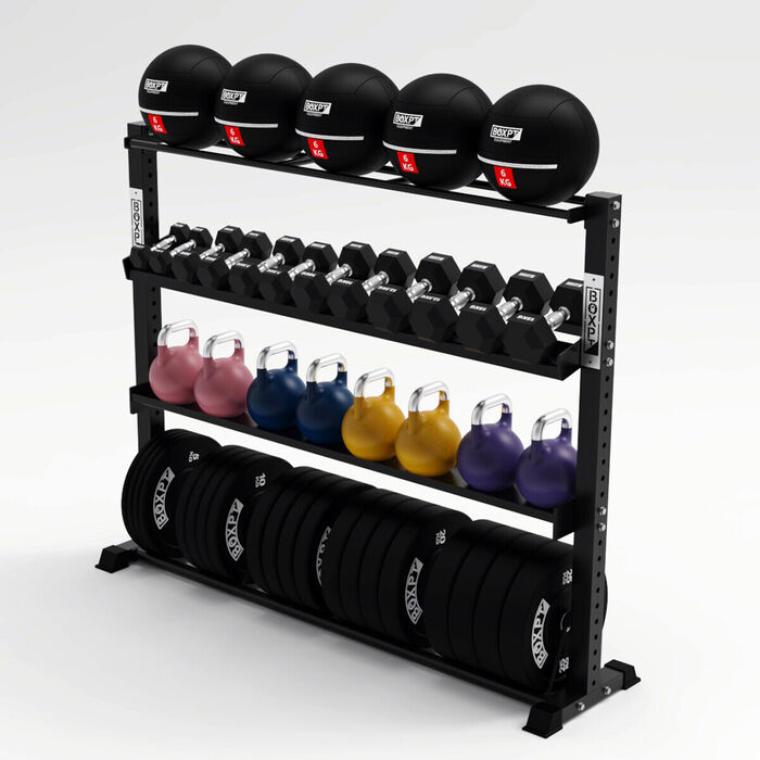 Rangement pour Haltères, Kettlebells, Bumpers et Ballons 1,5 m