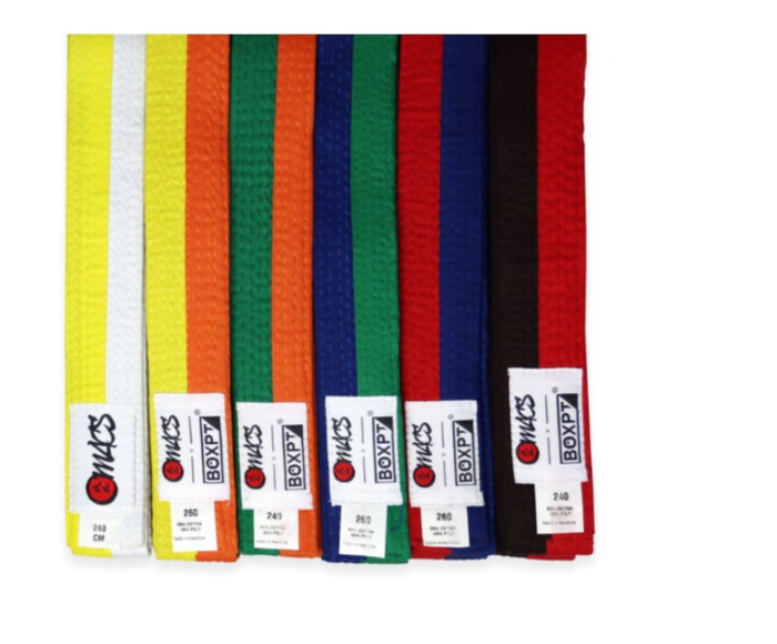 Bicolor Karate Belt