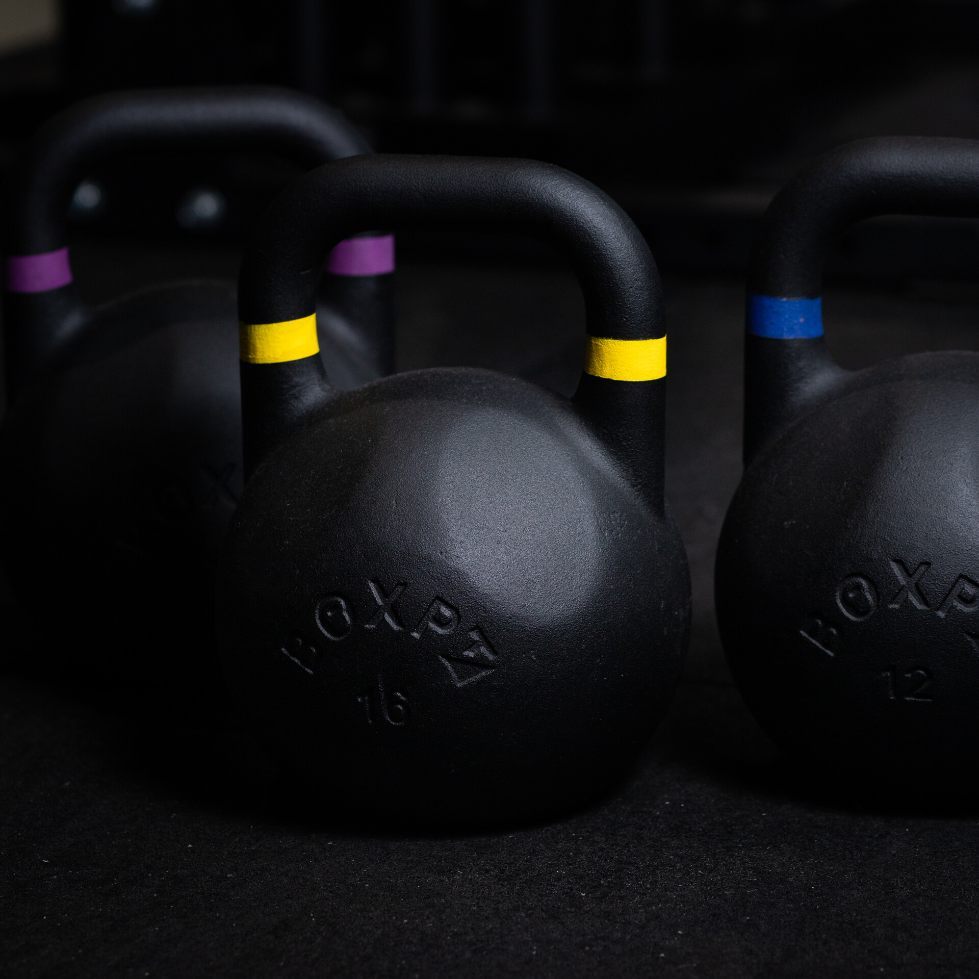 BOXPT Powder Coated Competition Kettlebell