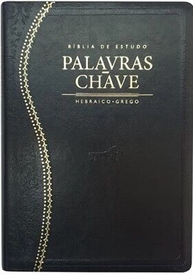 Bíblia de Estudo | Palavras-Chave Hebraico/Grego | ARC | Preto