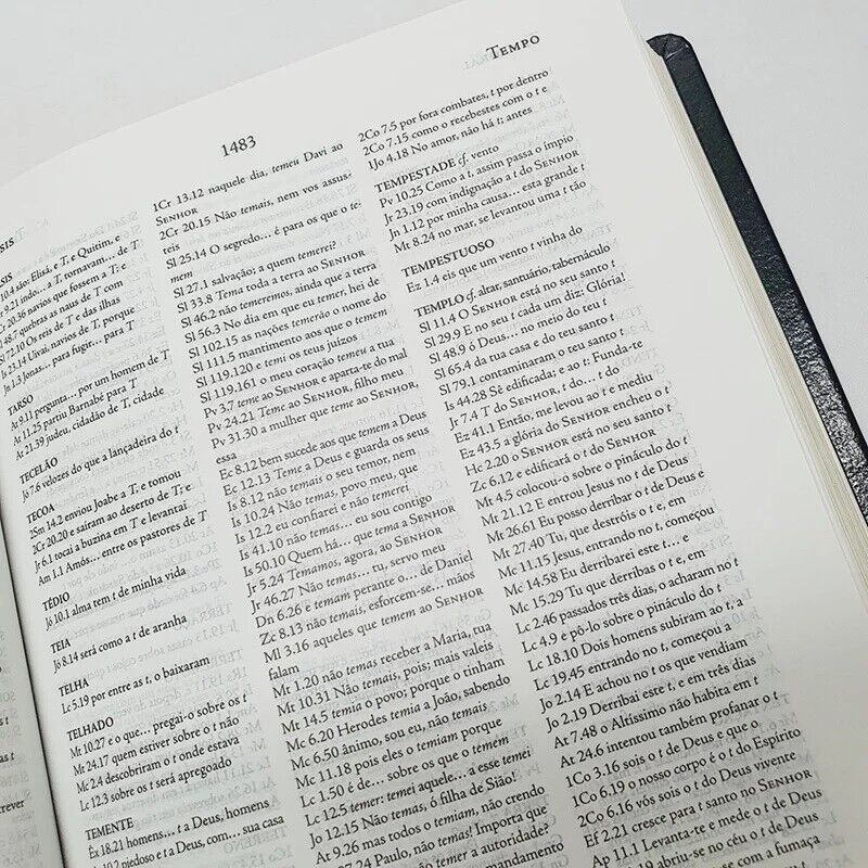 Bíblia de Estudo | Palavras-Chave Hebraico/Grego | ARC | Preto