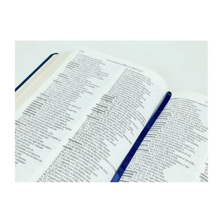 Bíblia de Estudo | ACF | Letra Grande | Azul