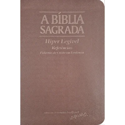 Bíblia Sagrada | ACF | Hiper Legível | Rosa Gold