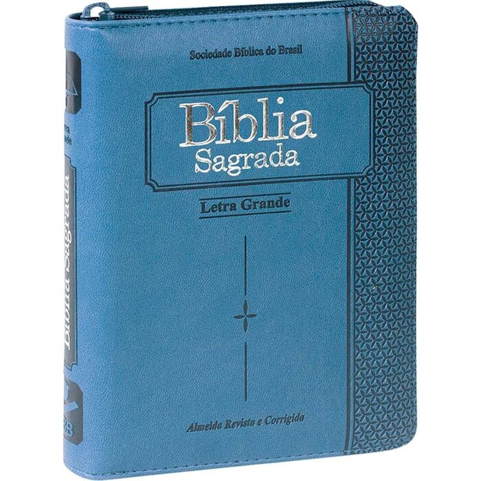 Bíblia Sagrada | ARC | Letra Grande | Azul