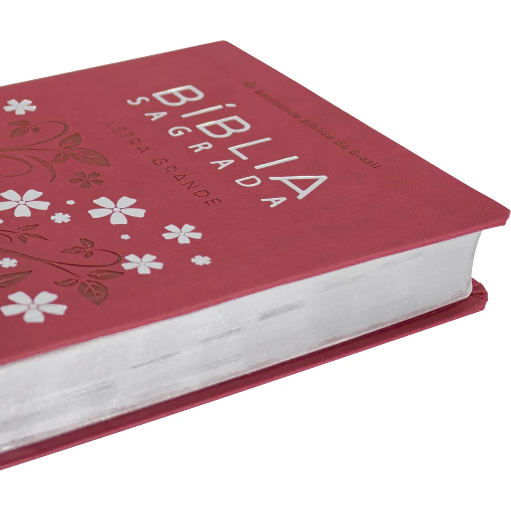 Bíblia Sagrada | ARA | Letra Grande | Rosa