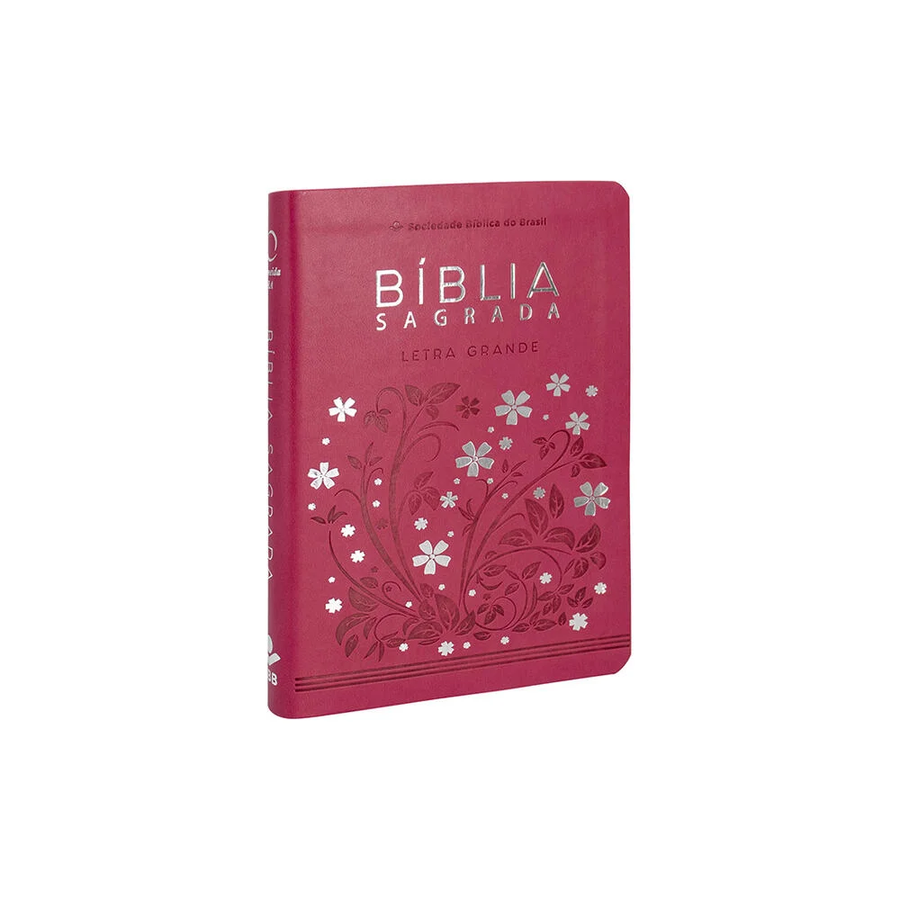 Bíblia Sagrada | ARA | Letra Grande | Rosa