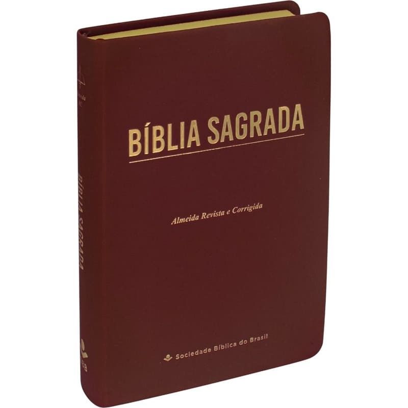 Bíblia Sagrada | ARC | Letra Gigante | Vinho
