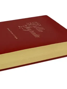 Bíblia Sagrada | ARC | Letra Gigante | Linha Ouro | Vermelho