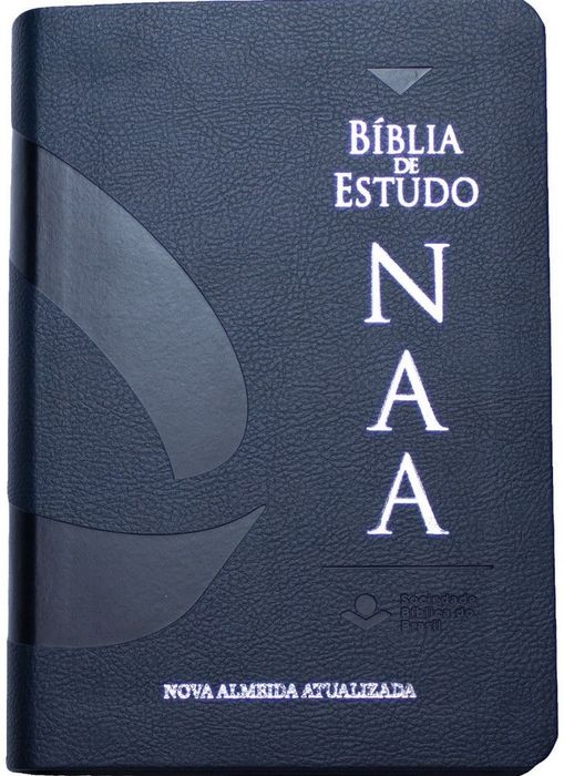 Bíblia de Estudo | NAA | Letra Média | Azul Aston