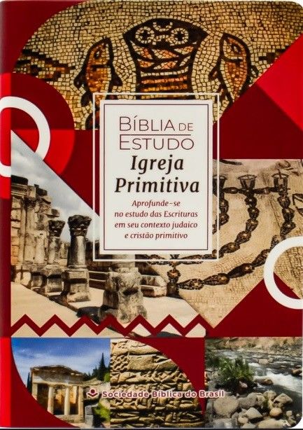 Bíblia de Estudo | Igreja Primitiva | NAA | Vermelho