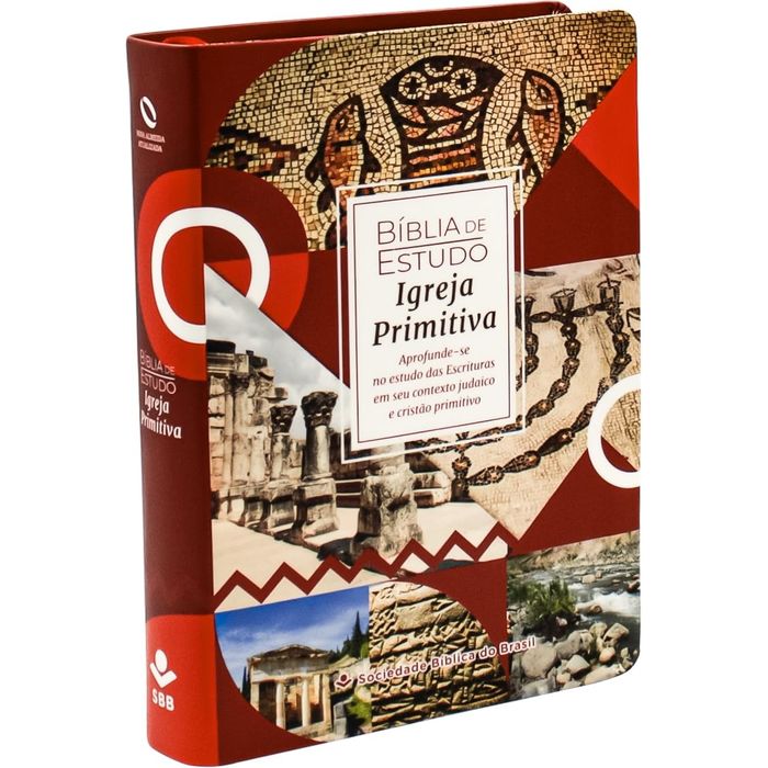 Bíblia de Estudo | Igreja Primitiva | NAA | Vermelho