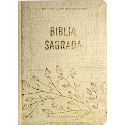 Bíblia Sagrada | NTLH | Letra Grande | Cristal Dourado