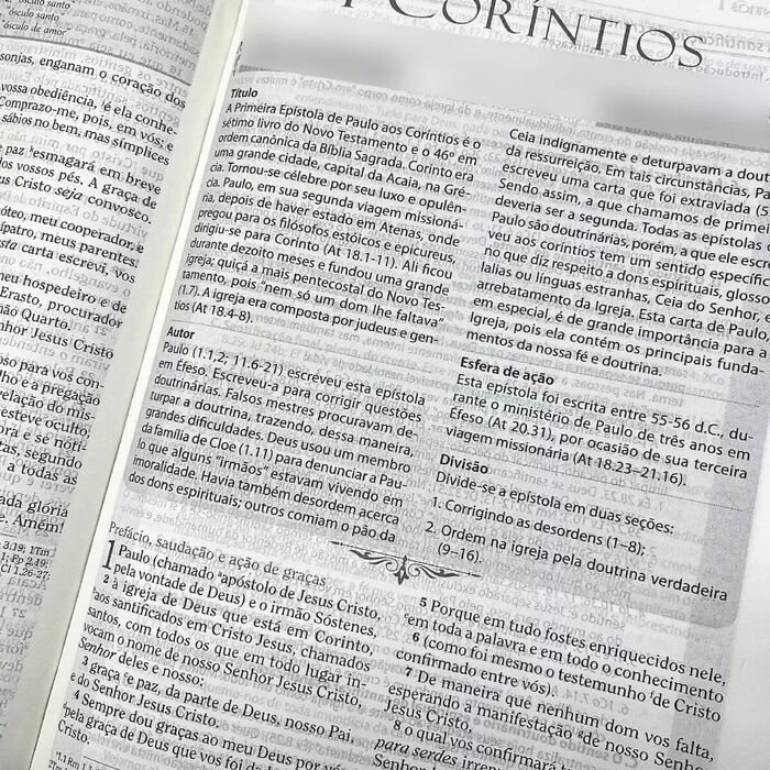 Bíblia c/ Comentários de António Gilberto |ARC | Capa Azul