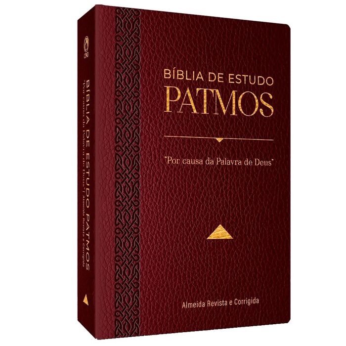 Bíblia de Estudo | Patmos | ARC | Vinho