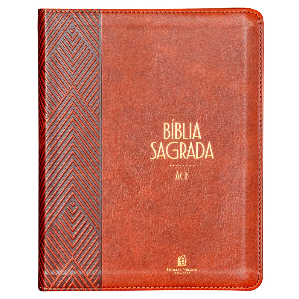 Bíblia Sagrada | Espaço para Anotações | ACF | Letra Grande | Castanho
