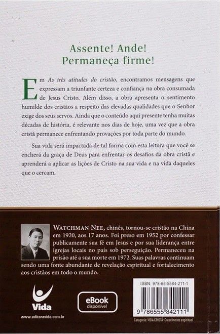 Três Atitudes do Cristão | Watchman Nee
