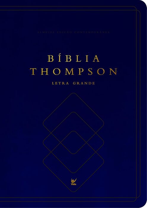 Bíblia de Estudo | Thompson | AEC | Letra Grande | Azul