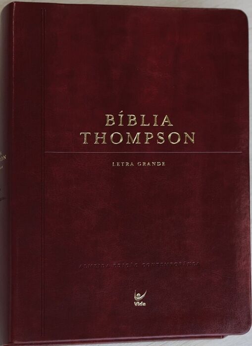 Bíblia de Estudo | Thompson | AEC | Letra Grande | Castanho