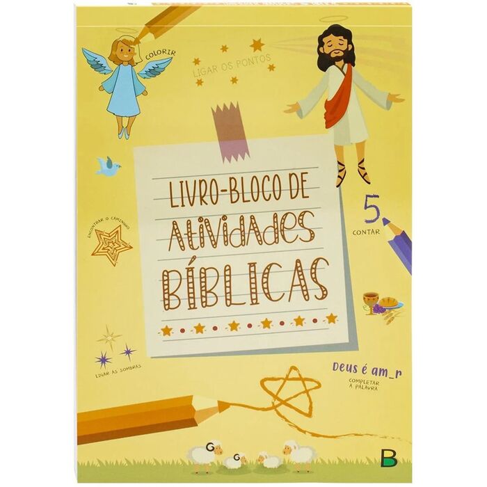 Livro-Bloco de Atividades Bíblicas | Cristina Marques & Virgínia Finzetto