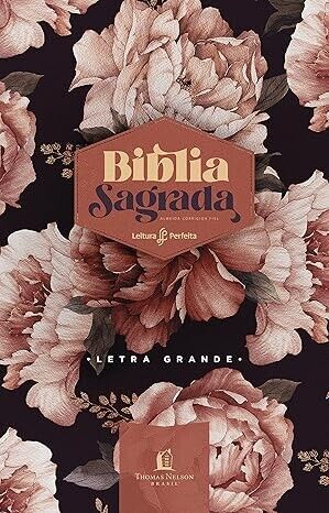 Bíblia Sagrada | ACF | Letra Grande | Peónias Rosadas