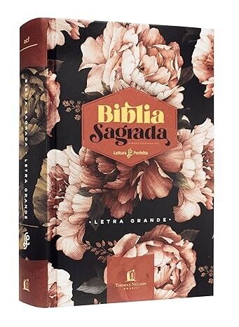 Bíblia Sagrada | ACF | Letra Grande | Peónias Rosadas