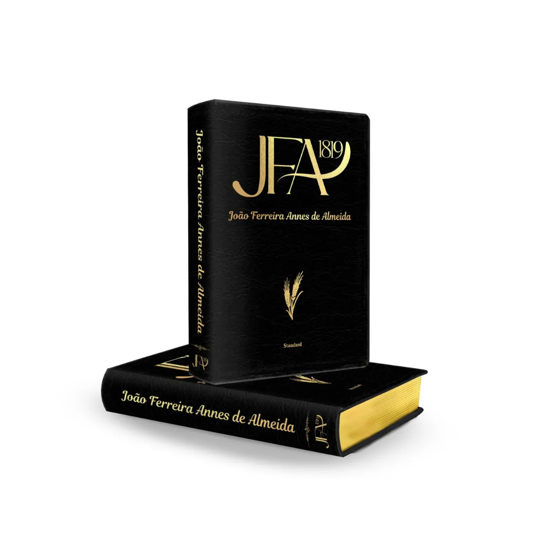 Bíblia Sagrada | JFA 1819 | Letra Grande | Standard | Capa de Luxo | Preto