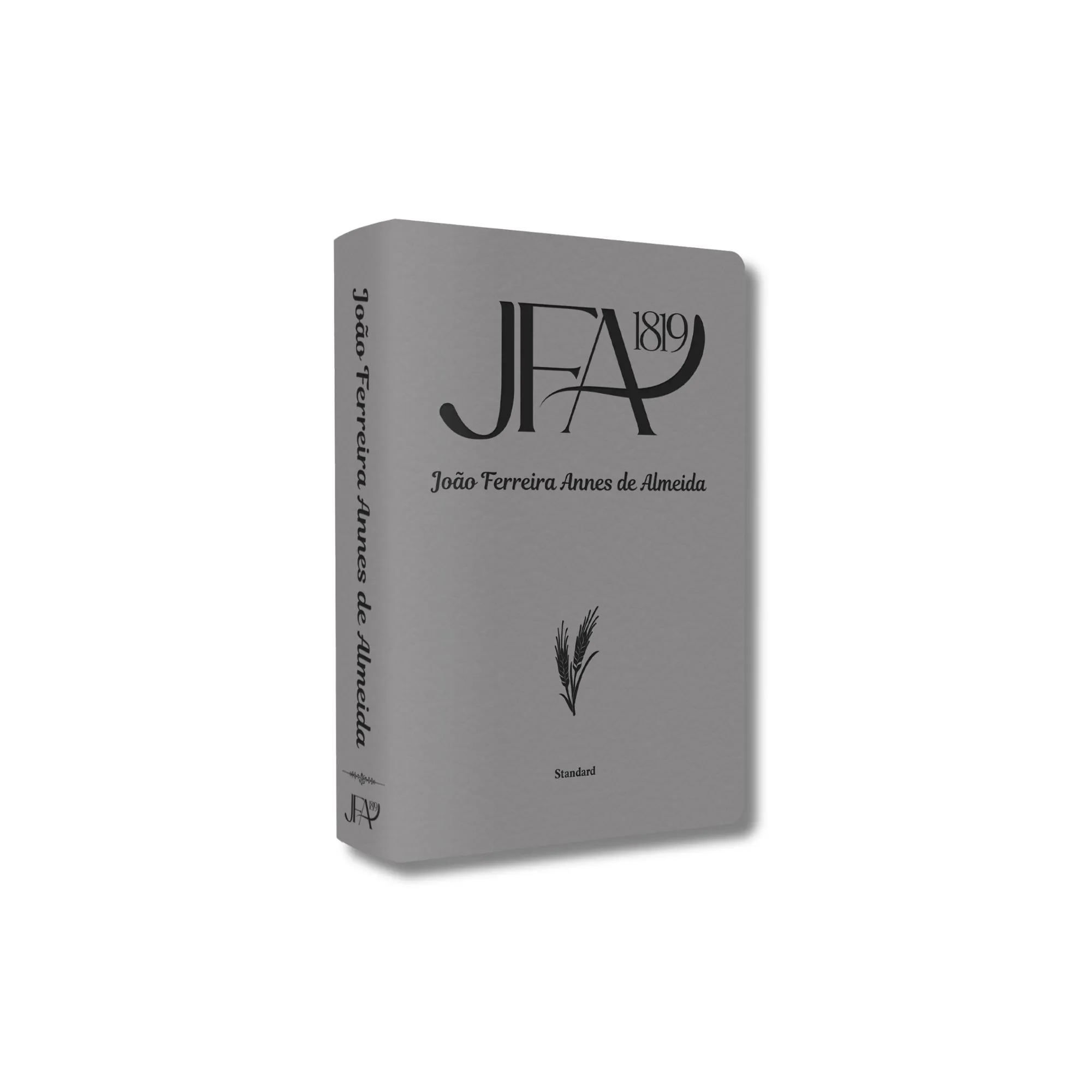 Bíblia Sagrada | JFA 1819 | Standard | Letra Grande | Capa de Luxo | Cinza