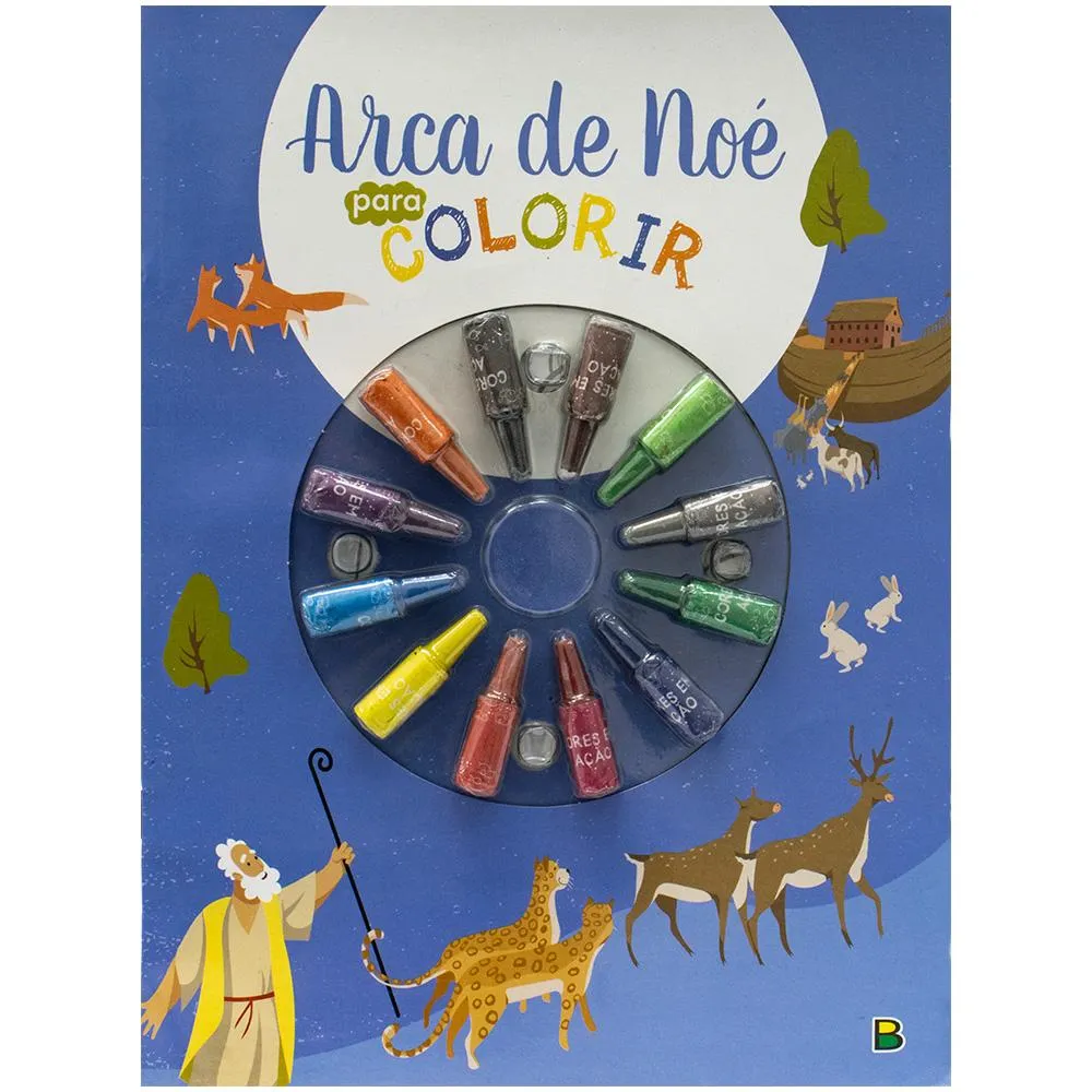 Arca de Noé para colorir