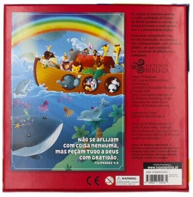 Puzzle da Bíblia 48 Peças com Versículos Bíblicos (4 anos)
