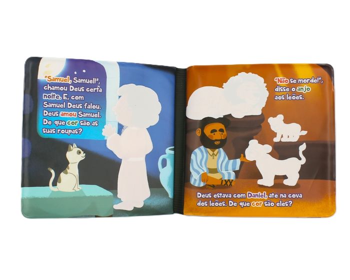 Bíblia para Bebés – Molha e Descobre as Histórias | Livro de Banho Impermeável