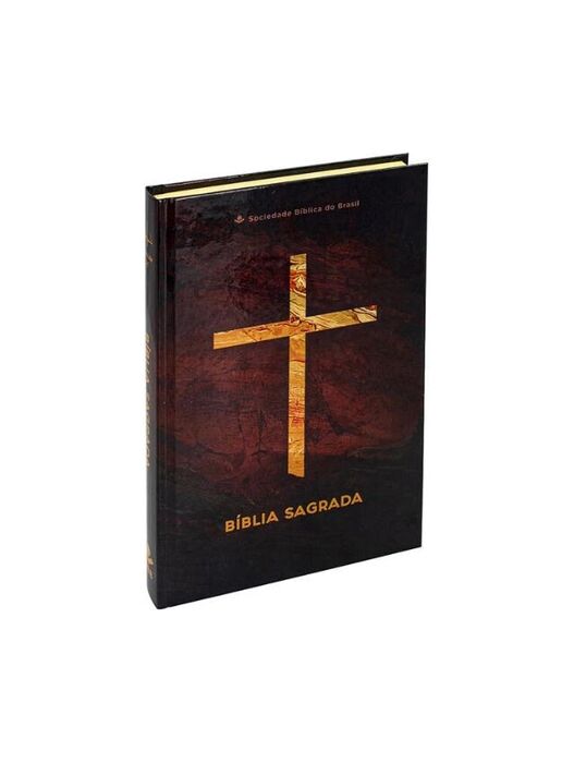 Bíblia Sagrada | ARC | Letra Média | Cruz Mármore